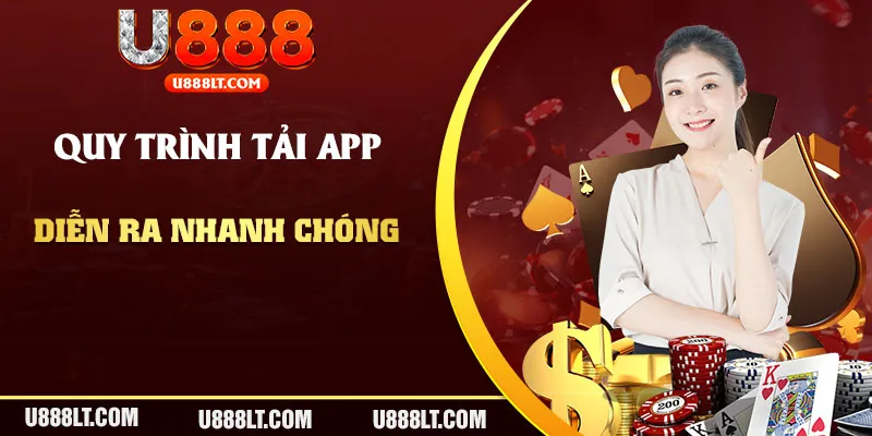 Quy trình tải app chỉ mất khoảng 5 phút